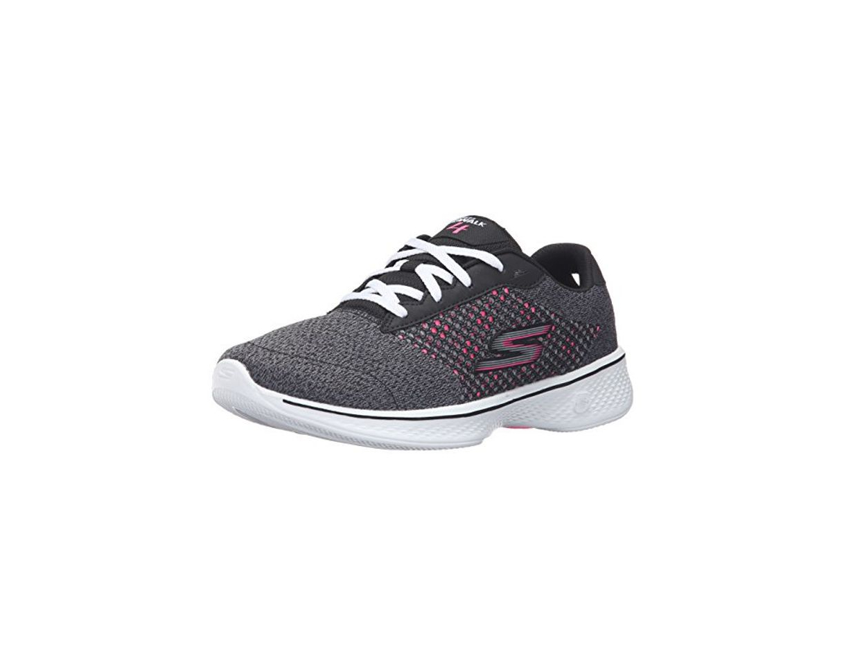 Moda Skechers Rendimiento Go Walk 4 Exceed con Cordones de la Zapatilla de