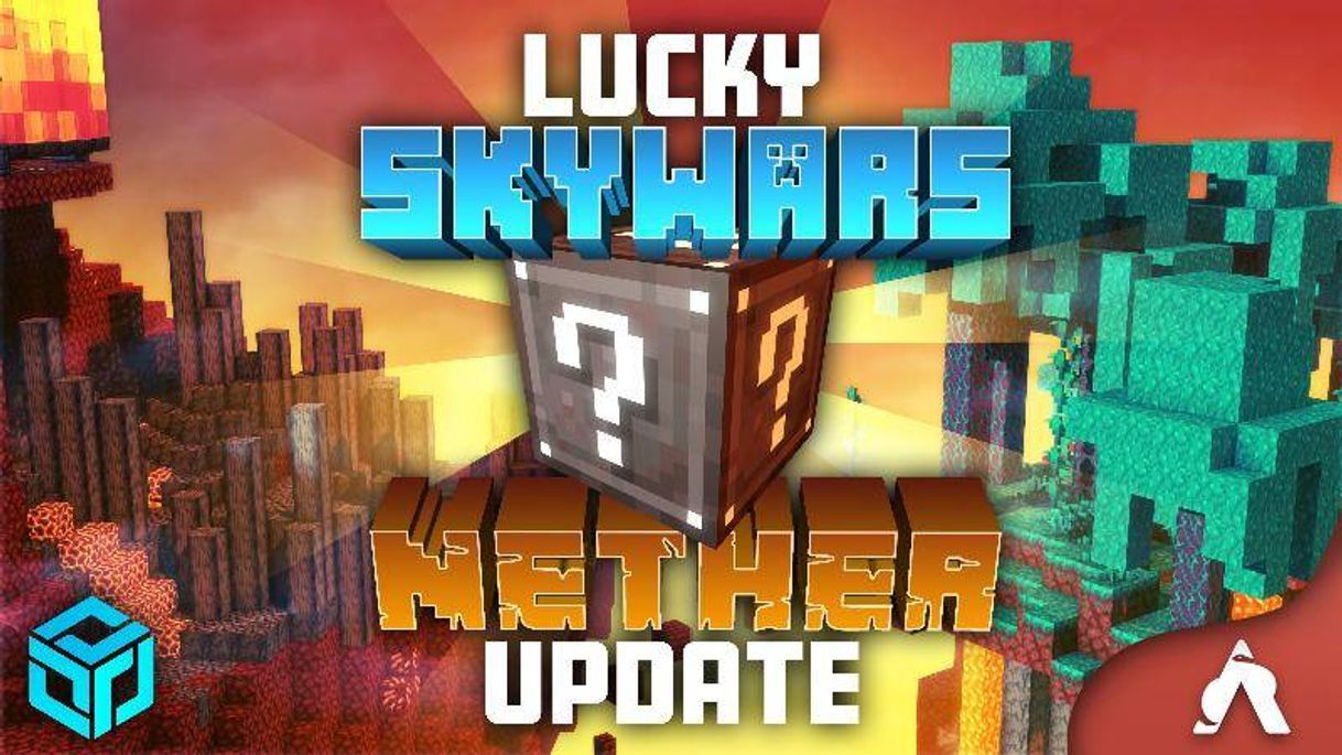 Moda Lucky skyblock Nether | Mapa #teamesdone