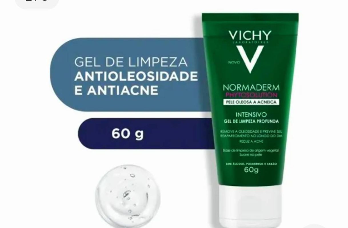 Moda Gel de limpeza profunda vichy