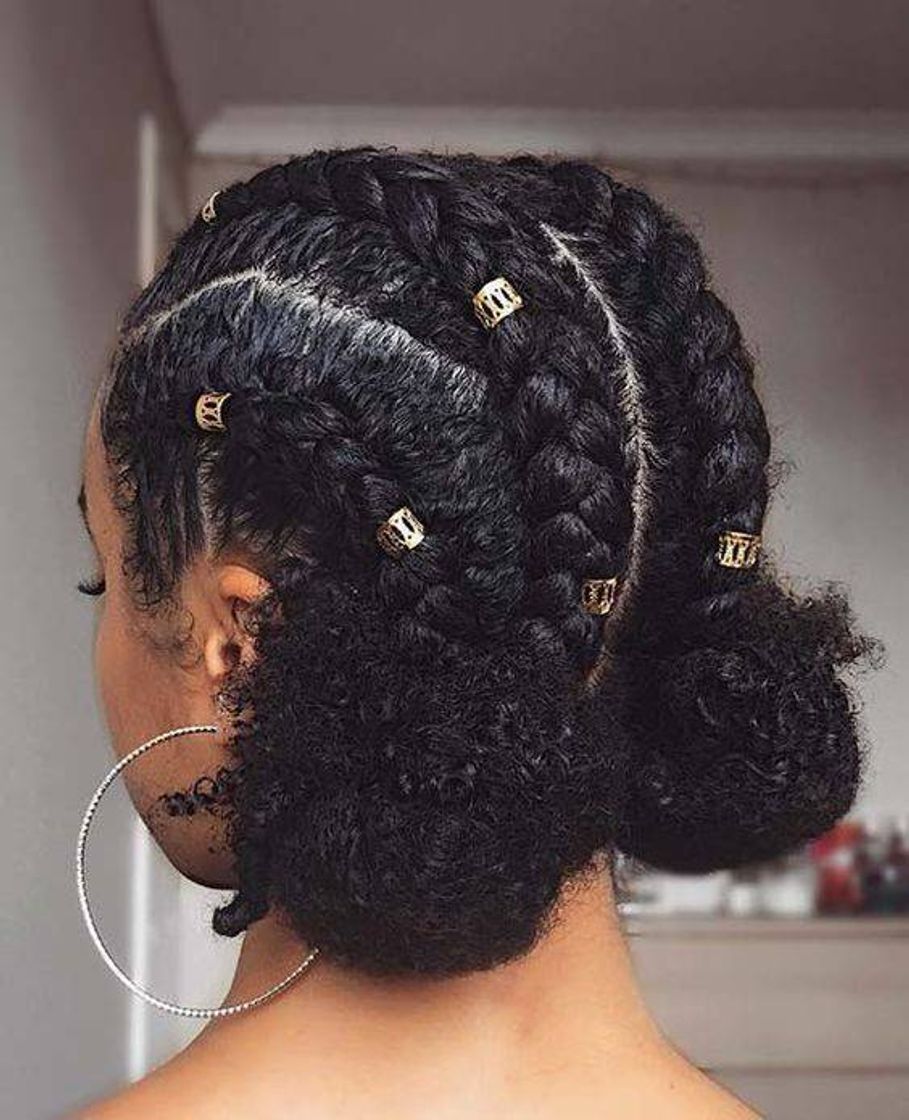 Fashion Penteado com tranças