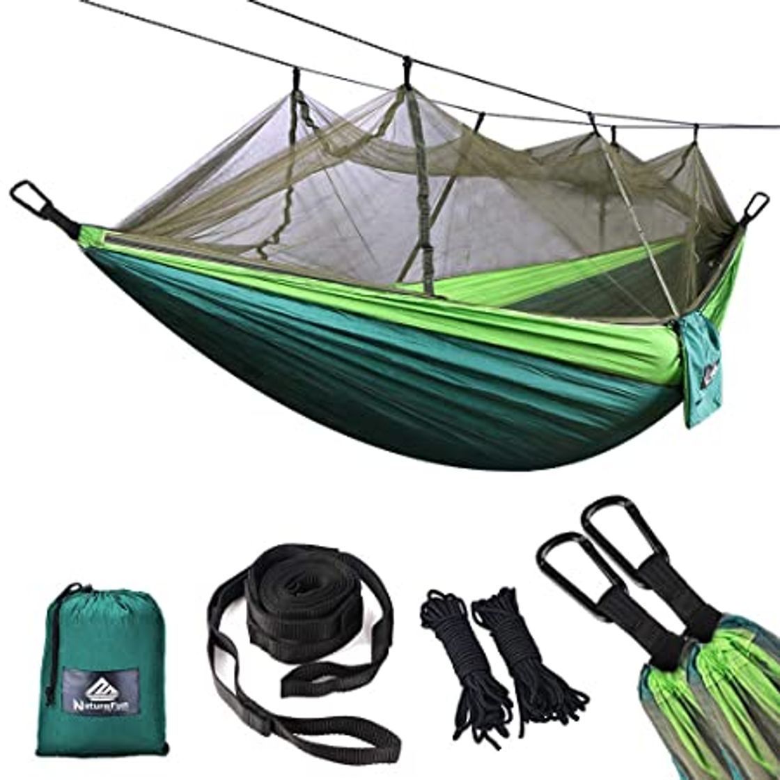 Social NatureFun Hamaca Ultra Ligera para Viaje y Camping