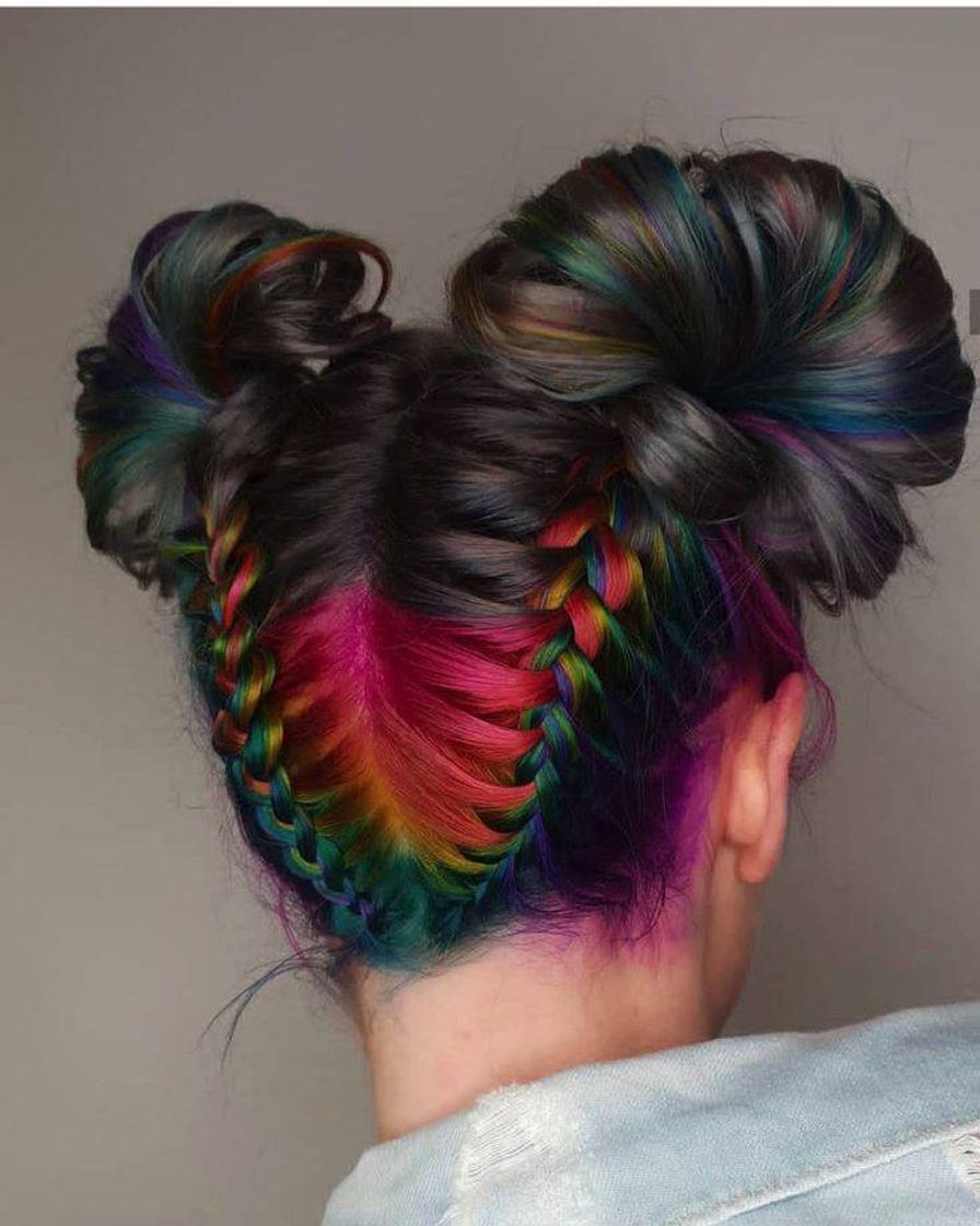 Fashion colored hair