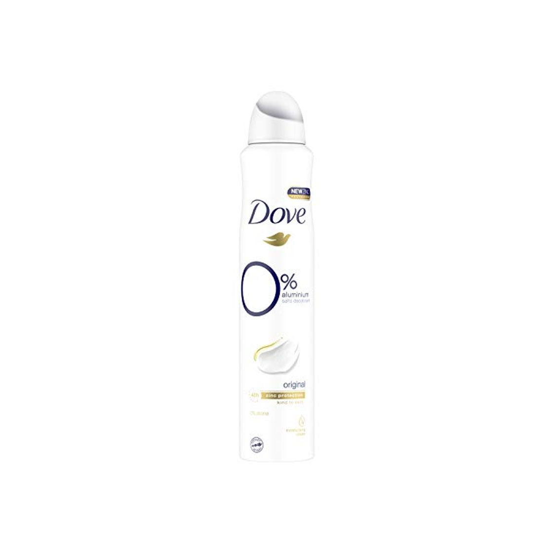 Product Dove Original - Desodorante 0% sales de aluminio