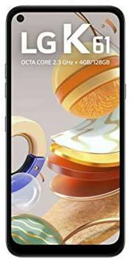 Smartphone LG K61 ,128GB, RAM de 4GB, Tela de 6,55" HD+ 19.5