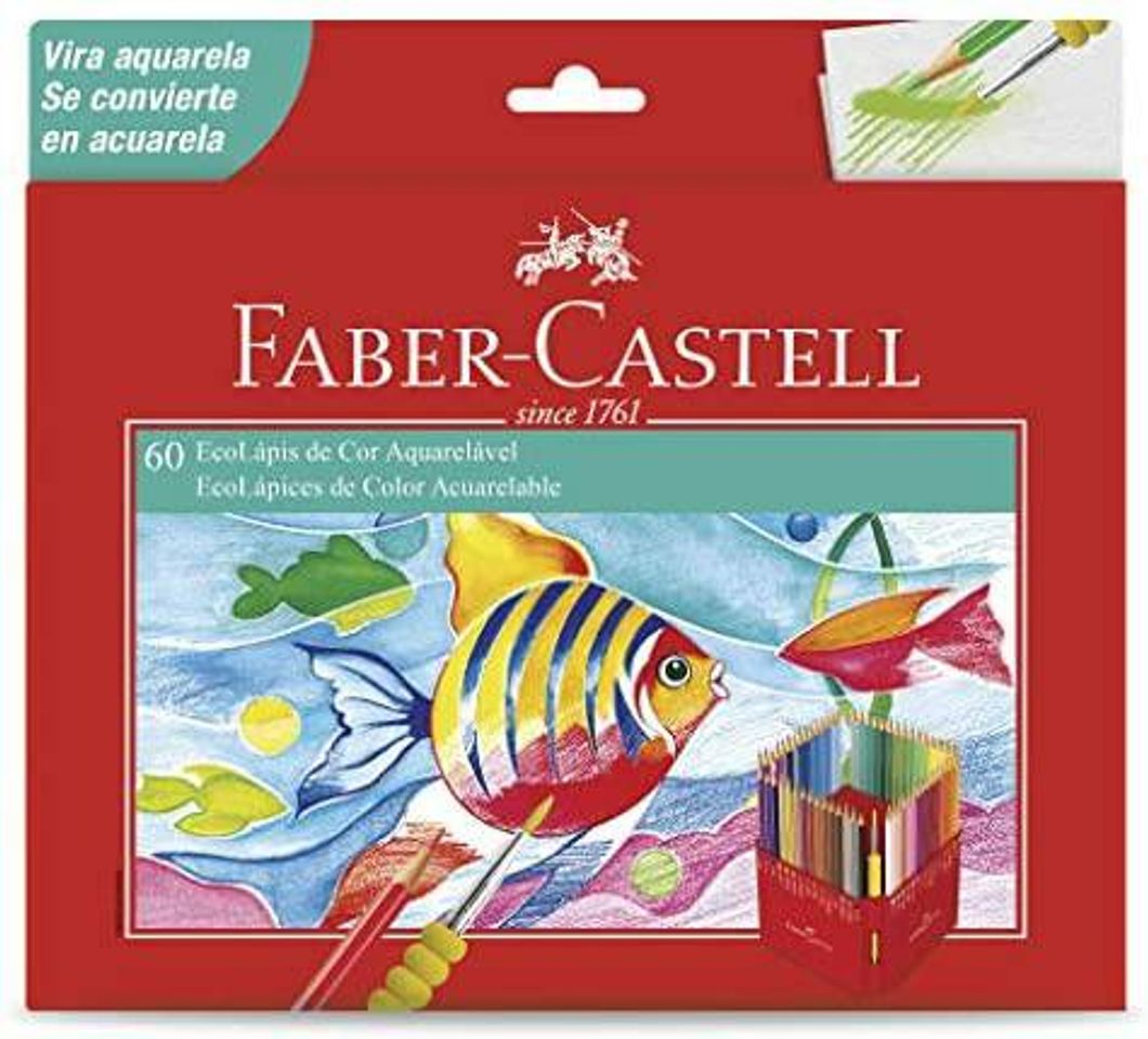 Fashion Lápis de Cor Aquarelável, Faber-Castell, EcoLápis, 120260G, 