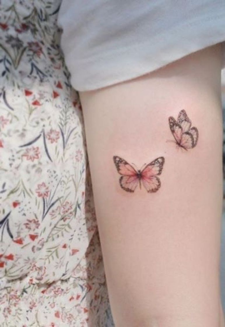 Social Tattoo de borboleta 