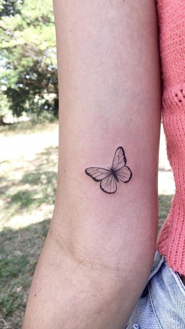 Social Tattoo de borboleta 