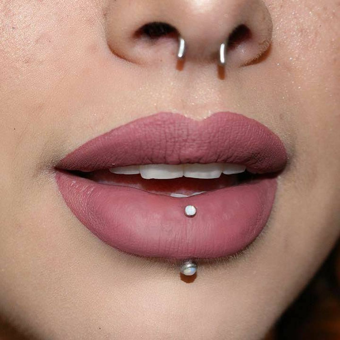 Fashion Pircing na boca