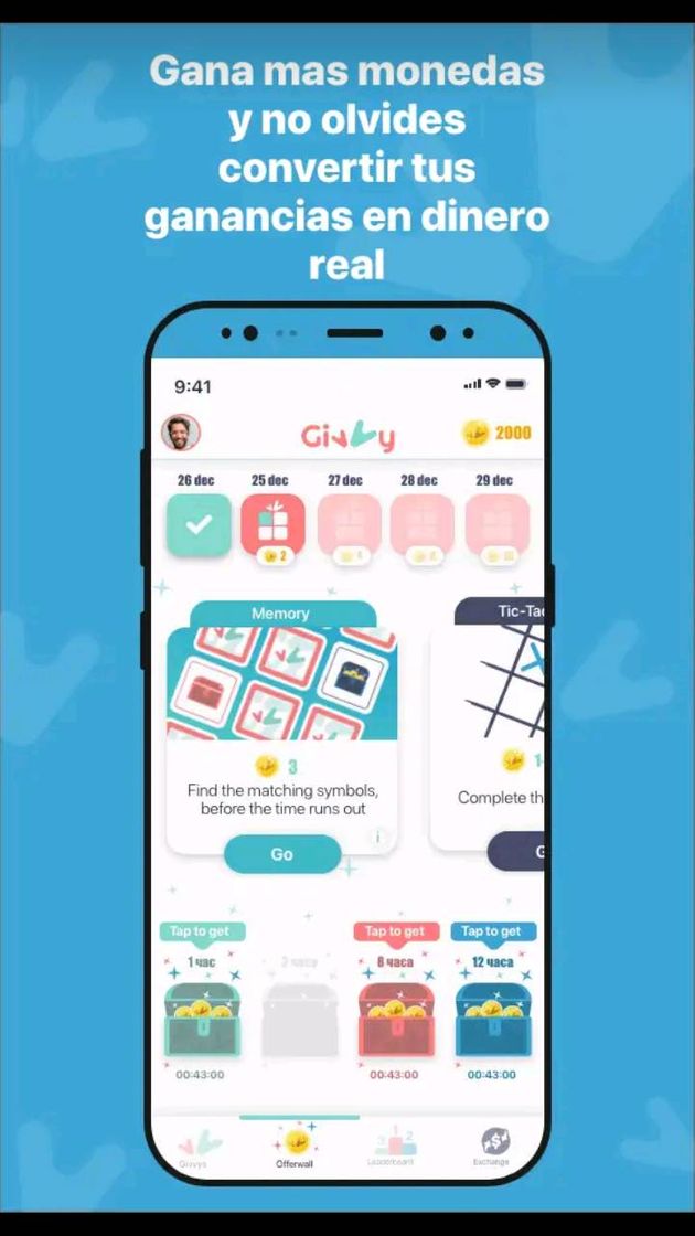 Social Givvy app para ganar dinero.