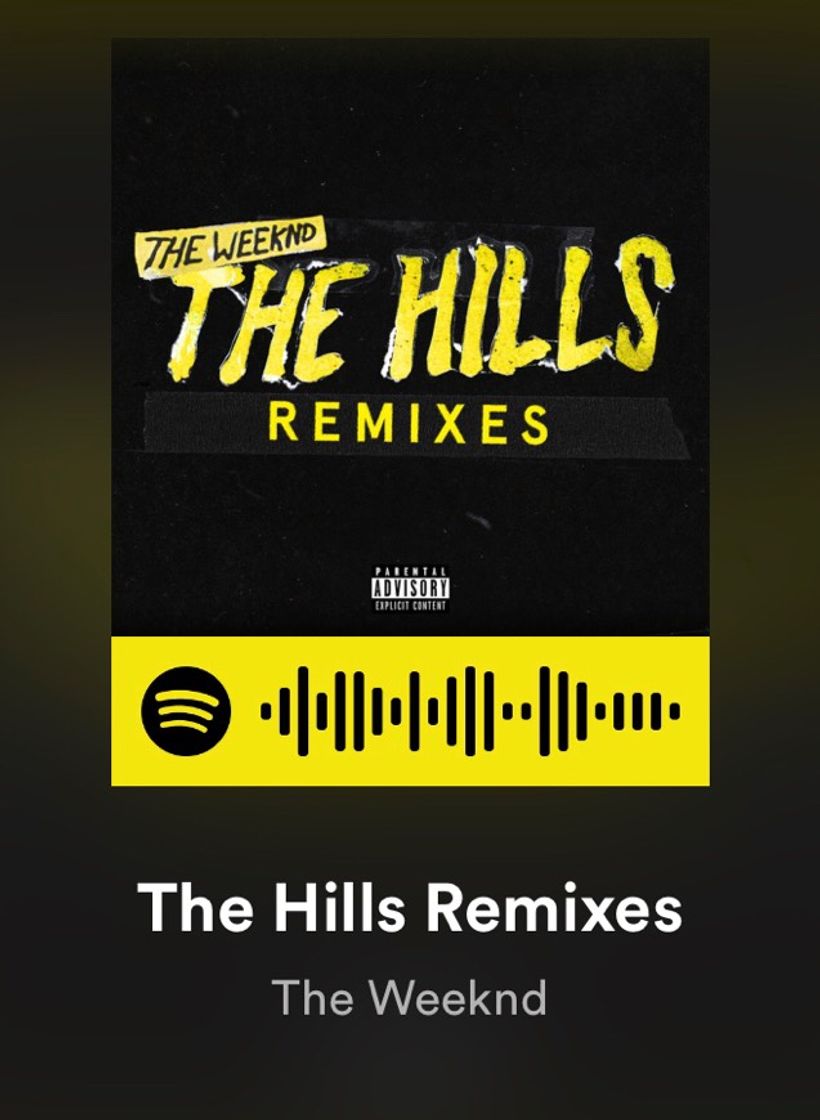 Canción The hills remix - the weekend 