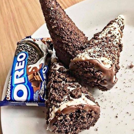 Cones de Oreo 