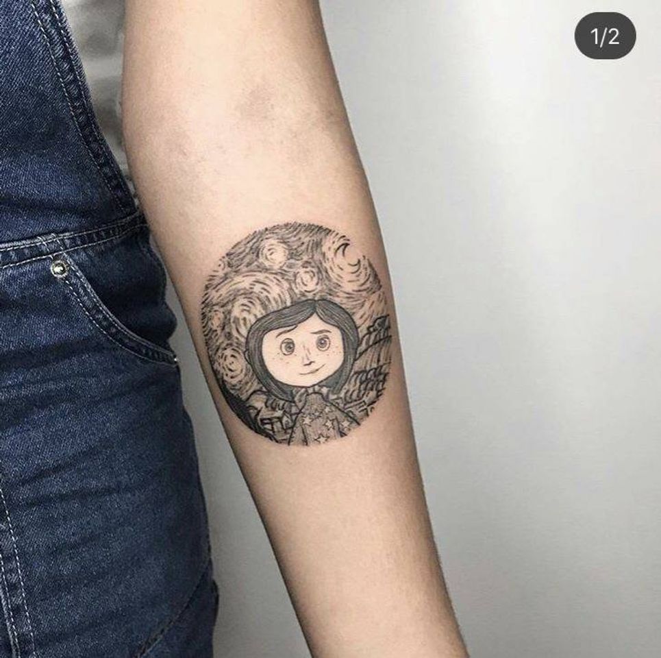 Moda Tattoo coraline 🗝️