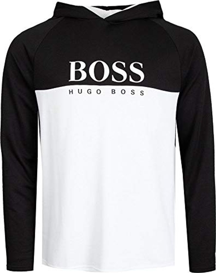 Social BOSS Jacquard LS-Shirt H. Sudadera con Capucha