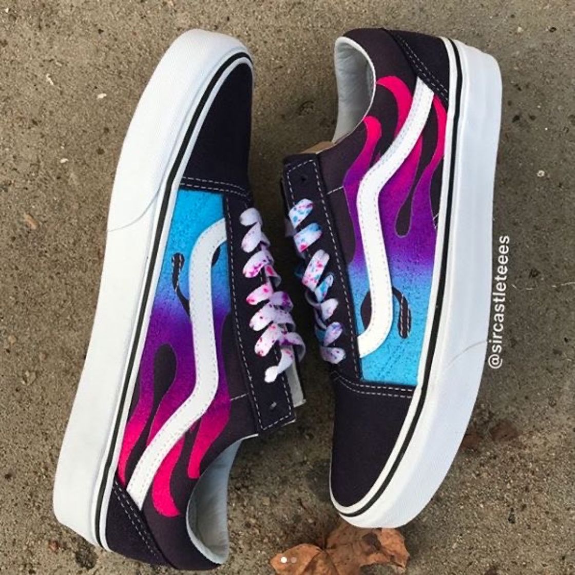 Moda Vans 🧡❤️💕💙