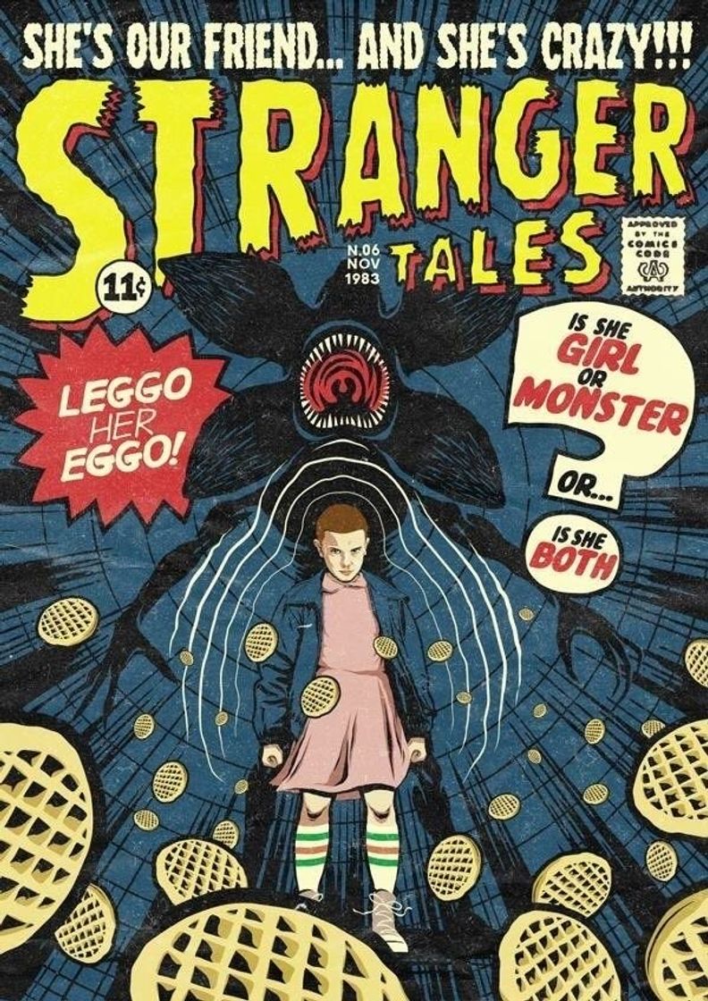 Moda stranger things poster