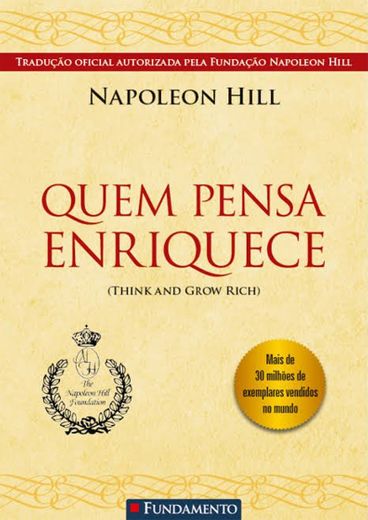 Livro Quem pensa enriquece - Napoleon Hill