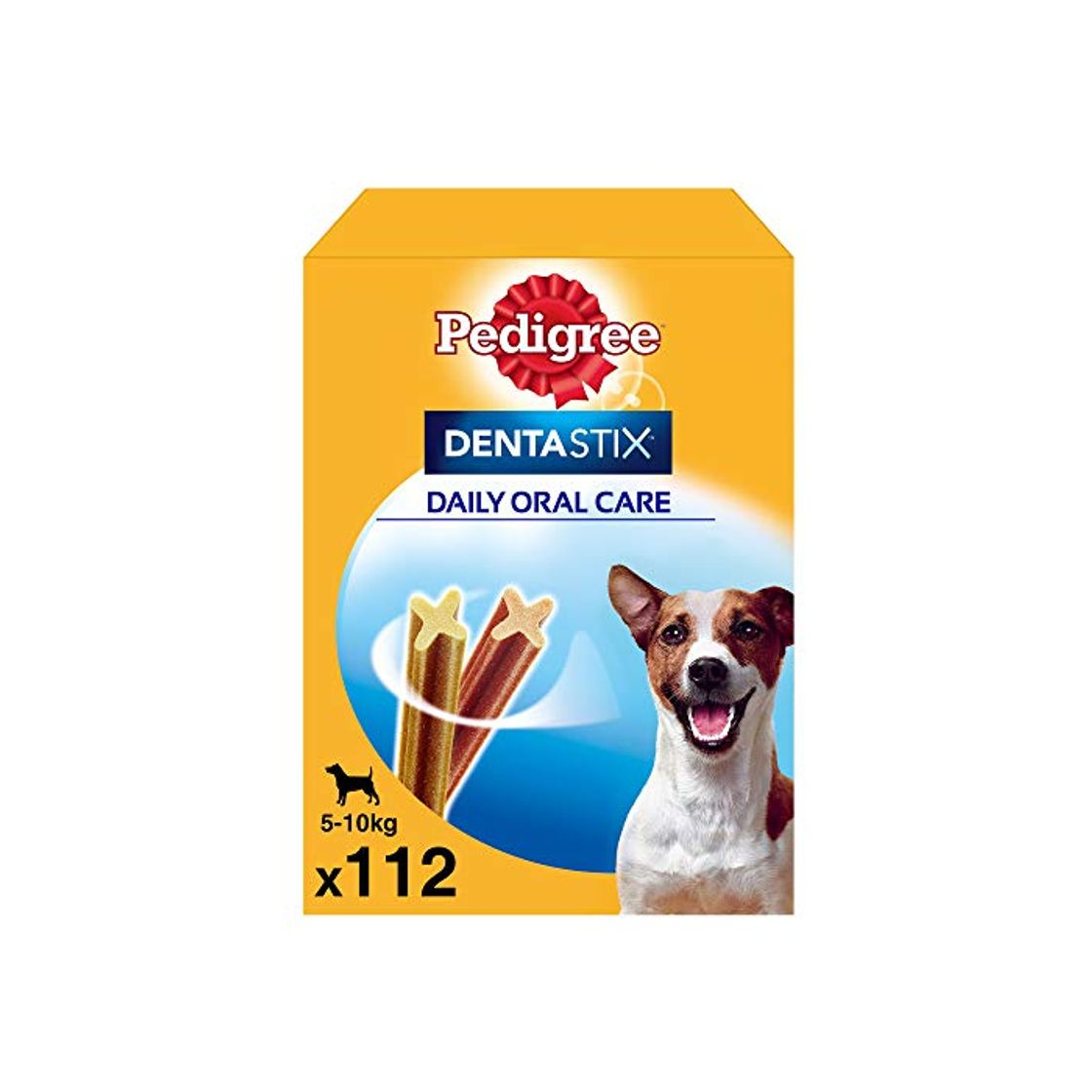 Product Pedigree Pack de 112 Dentastix de uso diario para la limpieza dental de perros pequeños