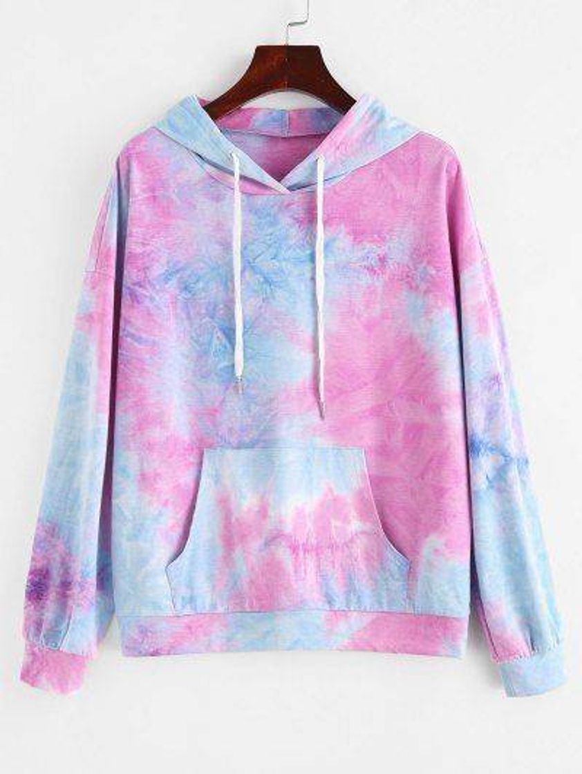 Moda Casaco Tie Dye