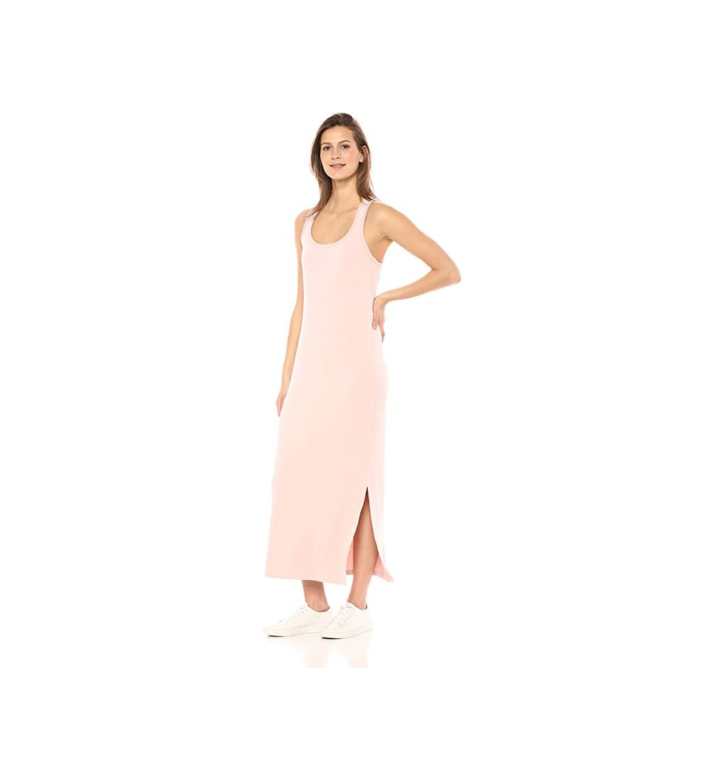 Moda Marca Amazon – Daily Ritual: vestido de algodón terry súper suave con