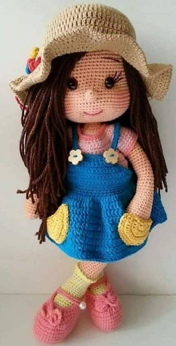 Fashion Boneca Amigurumi