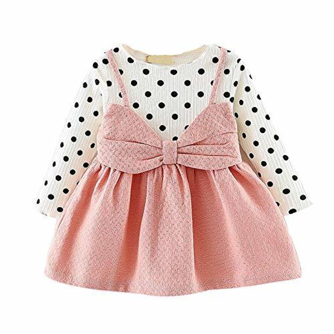 Productos LANSKIRT Ropa de Recién Nacido Infantil bebé niñas Vestido Estampado de Flores