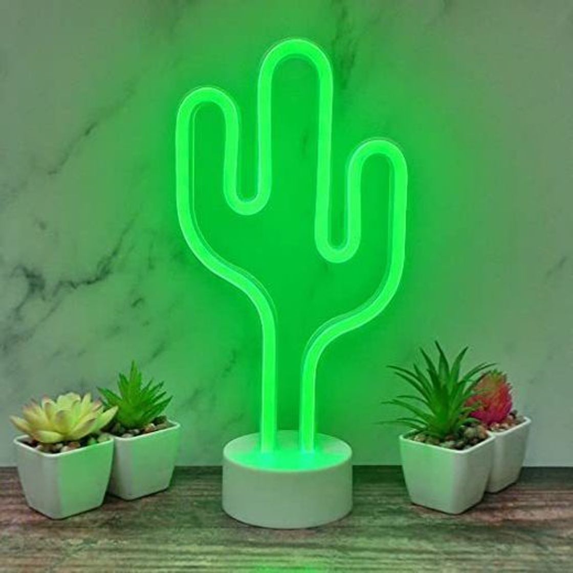 Elemento de la categoría hogar XIYUNTE Cactus luces de neón Luz de noche