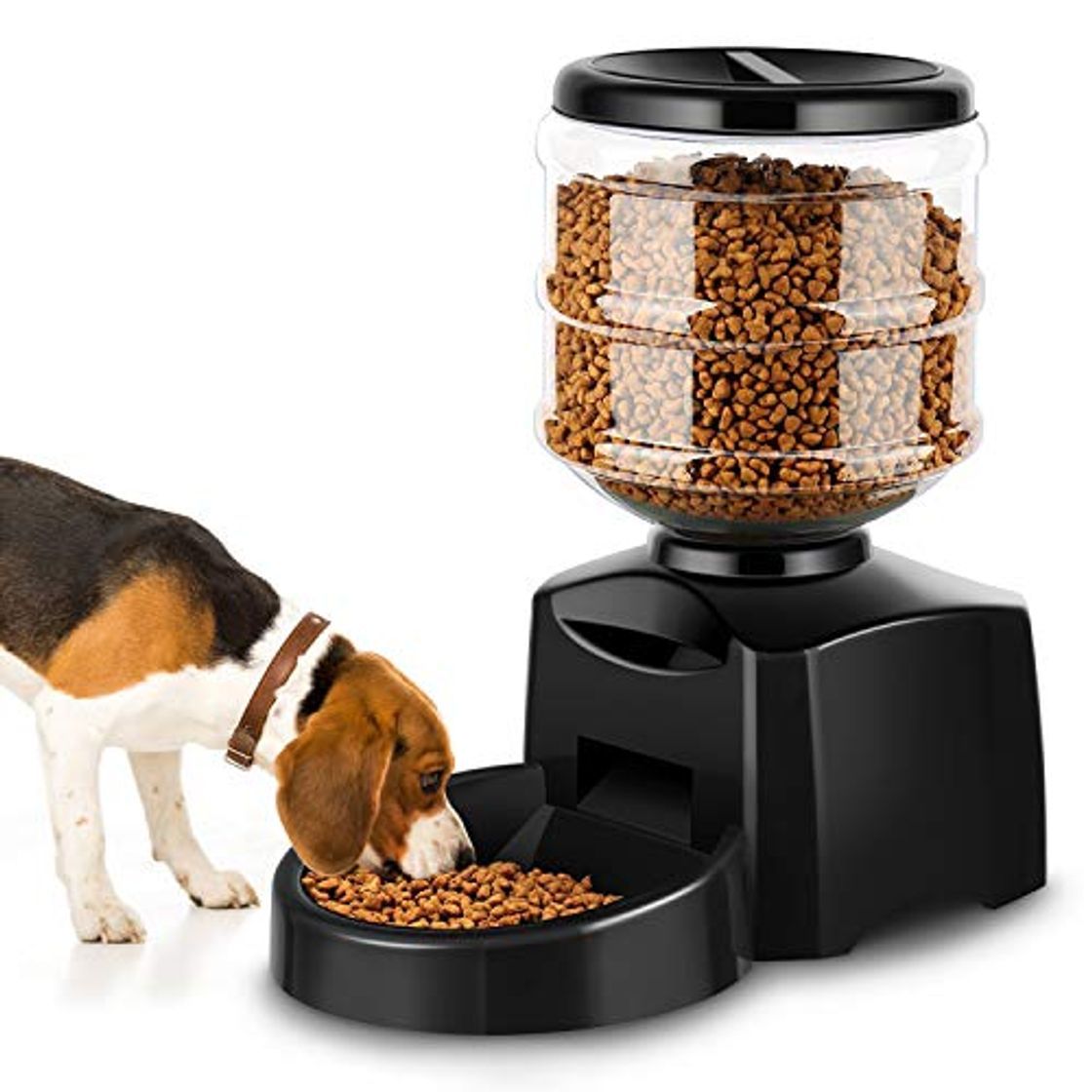 Producto Amzdeal Comedero Automático Gatos y Perros 5.5L