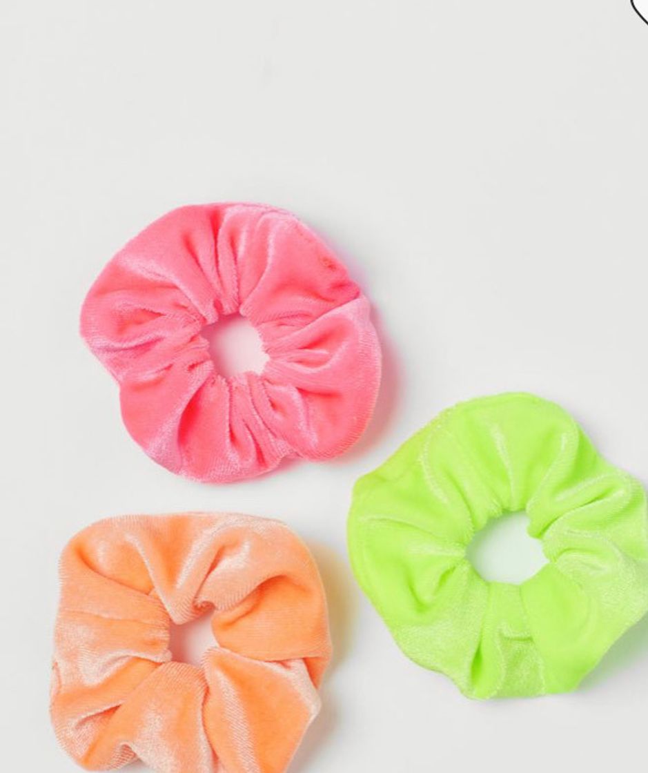 Producto Scrunchies color neon h&m