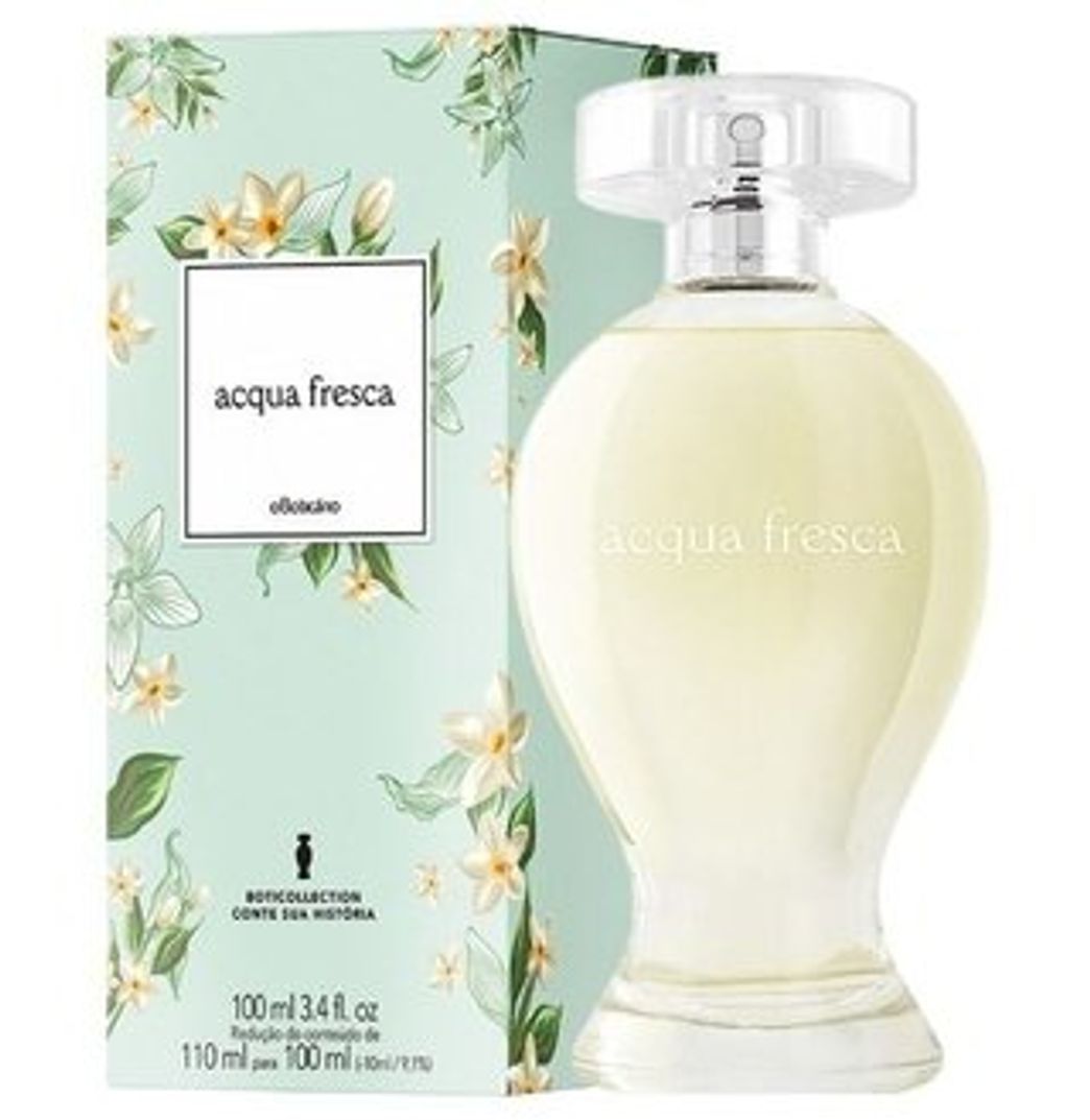 Moda Perfume Acqua Fresca oBoticário 