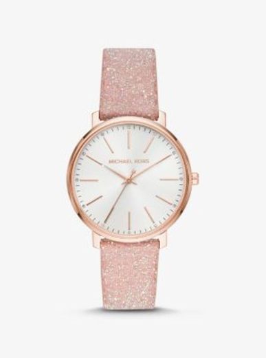 Pyper Rose Gold-Tone Swarovski® Crystal Embellished Watch