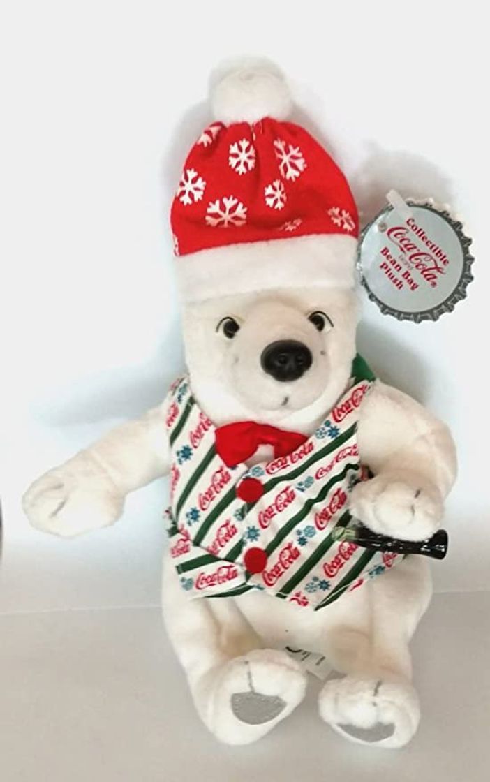 Moda Amazon.com: #0208 Coca-Cola Polar Bear in Striped Vest with Bowtie