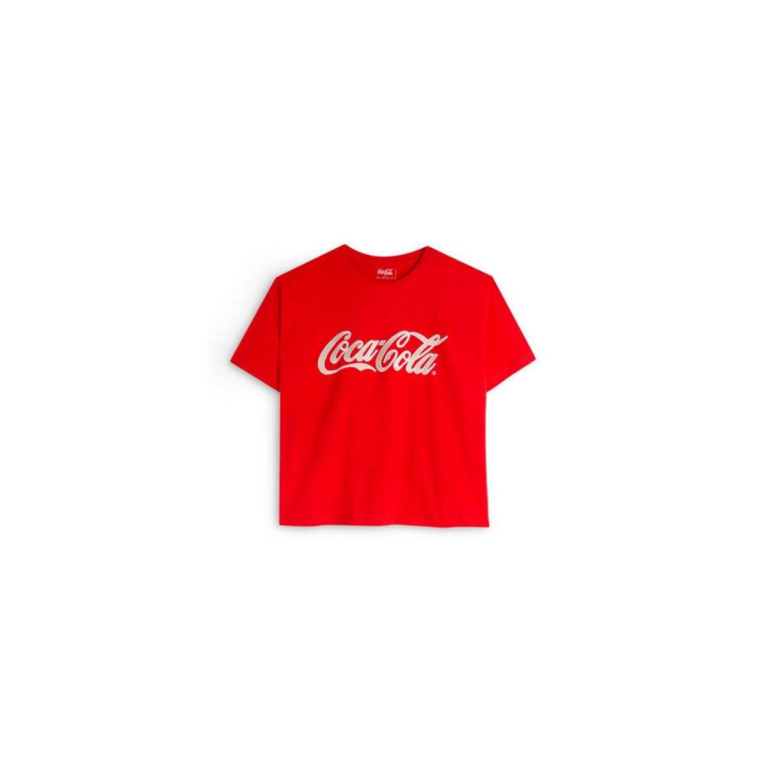 Product Top curto Coca-Cola vermelho
