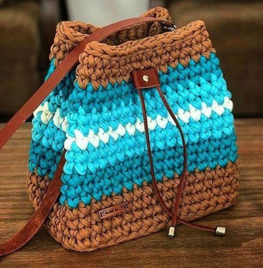 Moda Bolsa em fio de malha