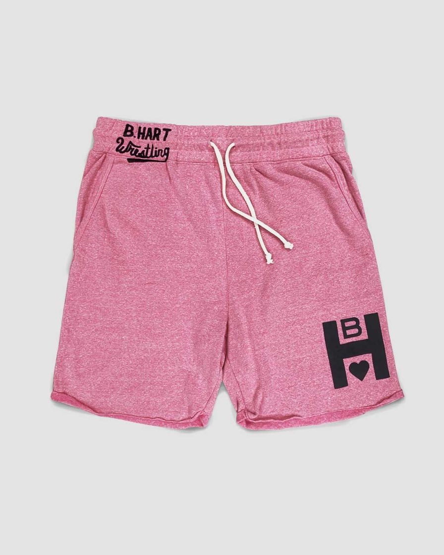 Moda Bret Hart Pink Shorts 