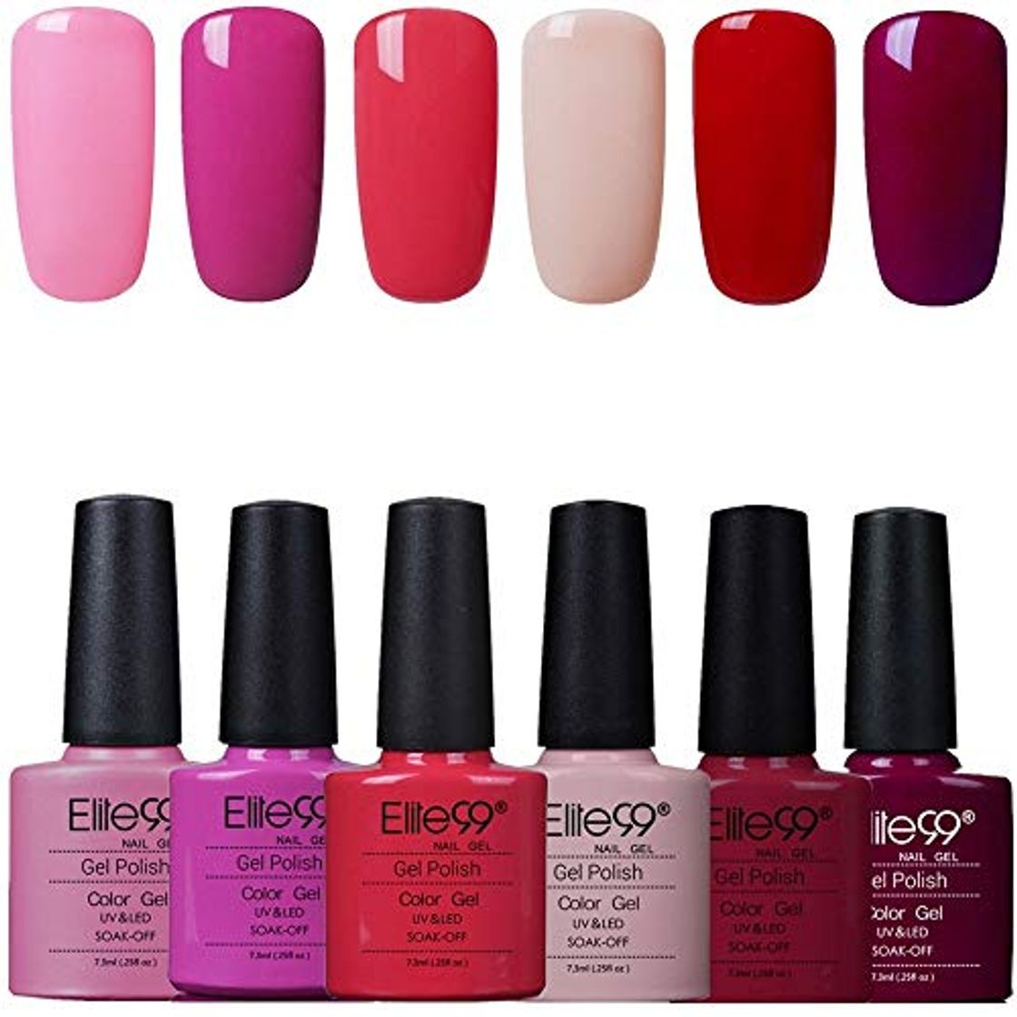 Beauty Elite99 Esmaltes Semipermanentes de Uñas en Gel UV LED