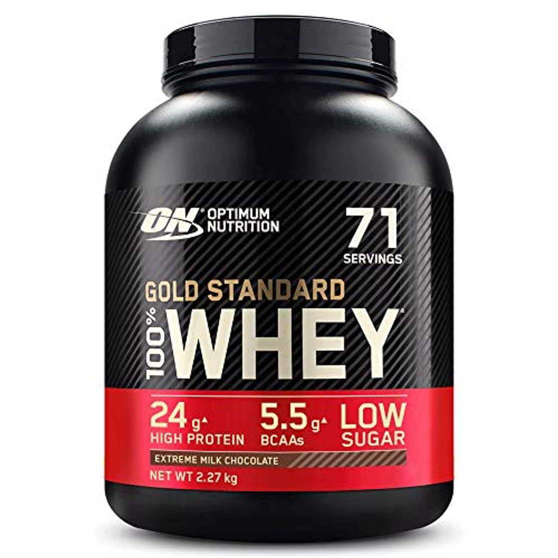 Social Optimum Nutrition ON Gold Standard 100% Whey Proteína en Polvo Suplementos Deportivos