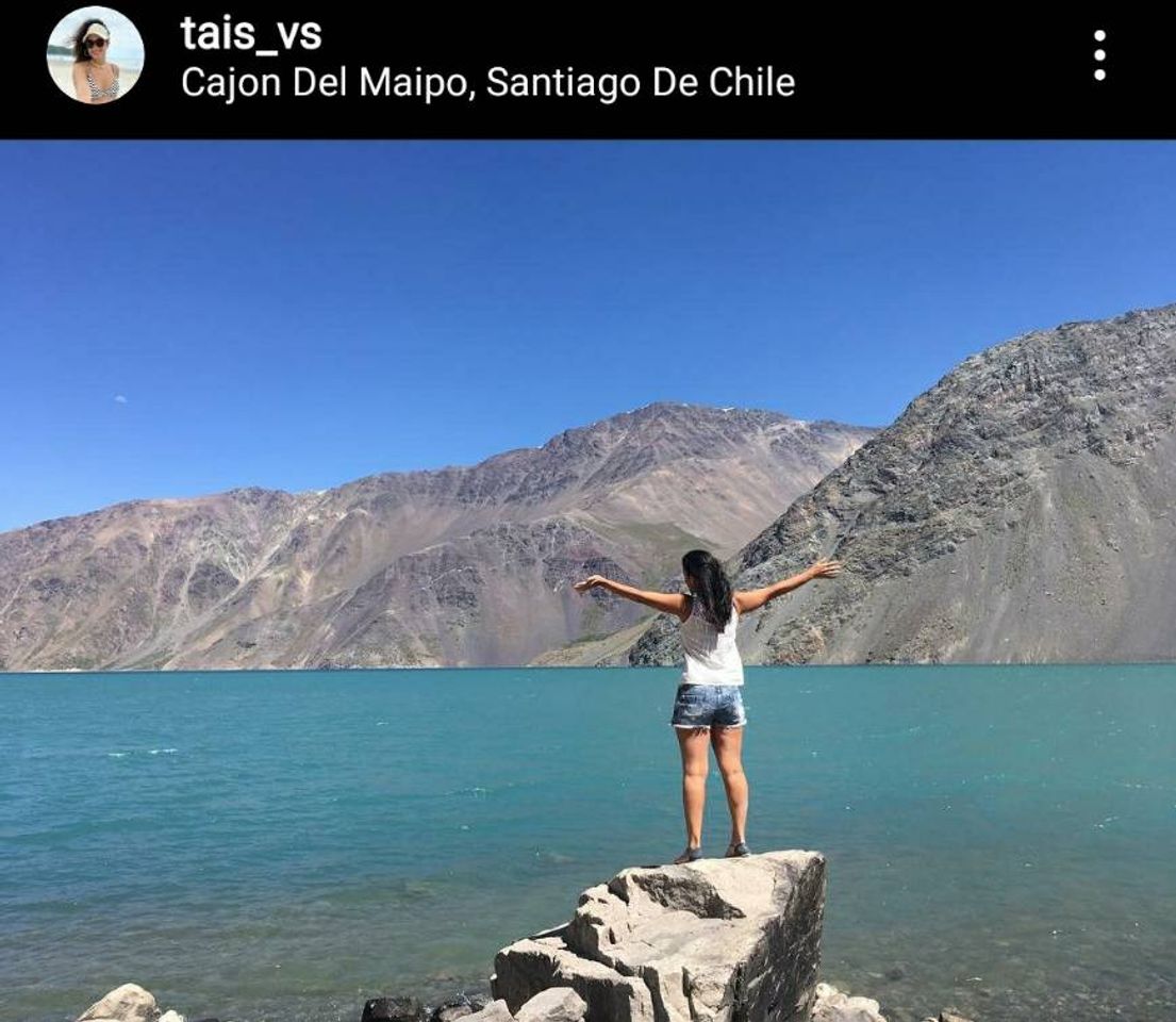 Place Cajon del Maipo / Embalse Del Yeso