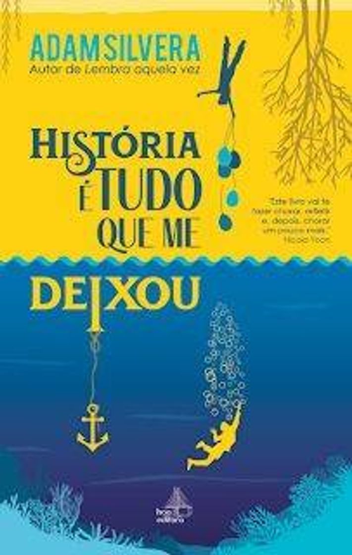 Libro História é tudo que você me deixou