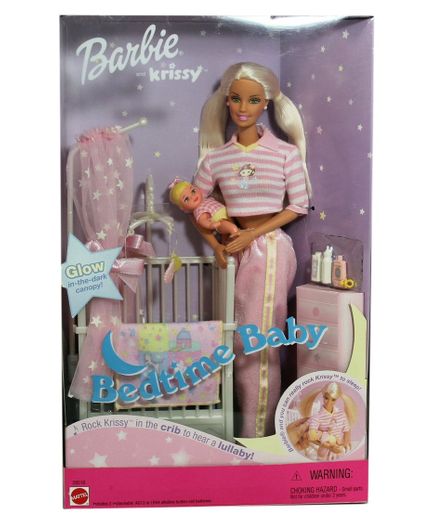 Barbie & Krissy Bedtime Baby