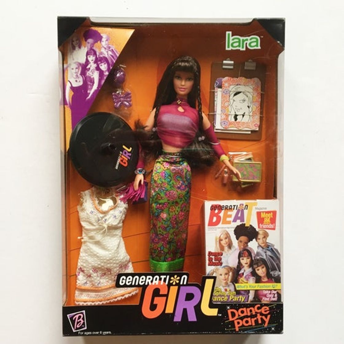Social Lara Generation Girl Dance Party Barbie 1999 