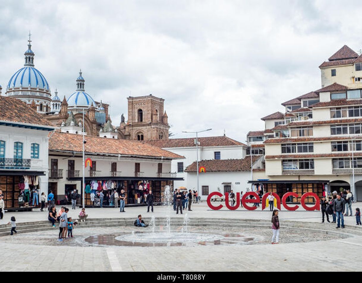 Place Plaza San Francisco Cuenca Ecuador