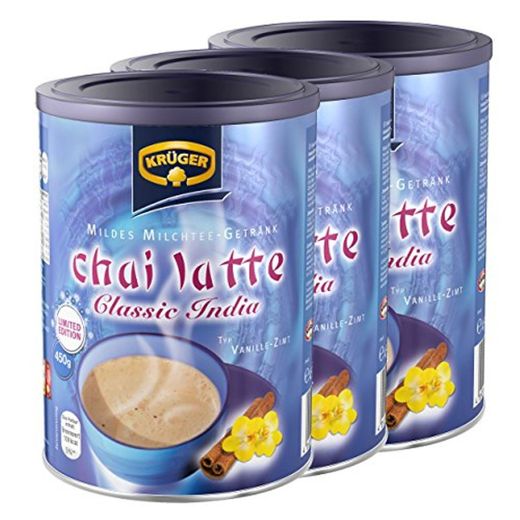 Krüger Chai Latte Classic India Vainilla de canela