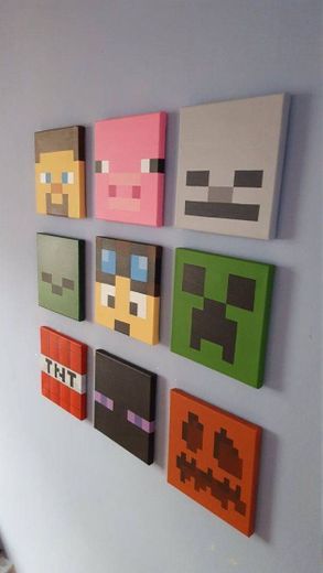 Kit quadrinhos Minecraft