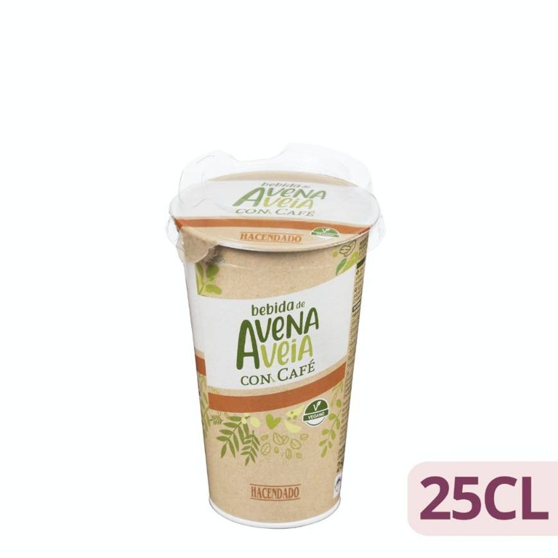 Social Bebida de Avena con Café Hacendado 