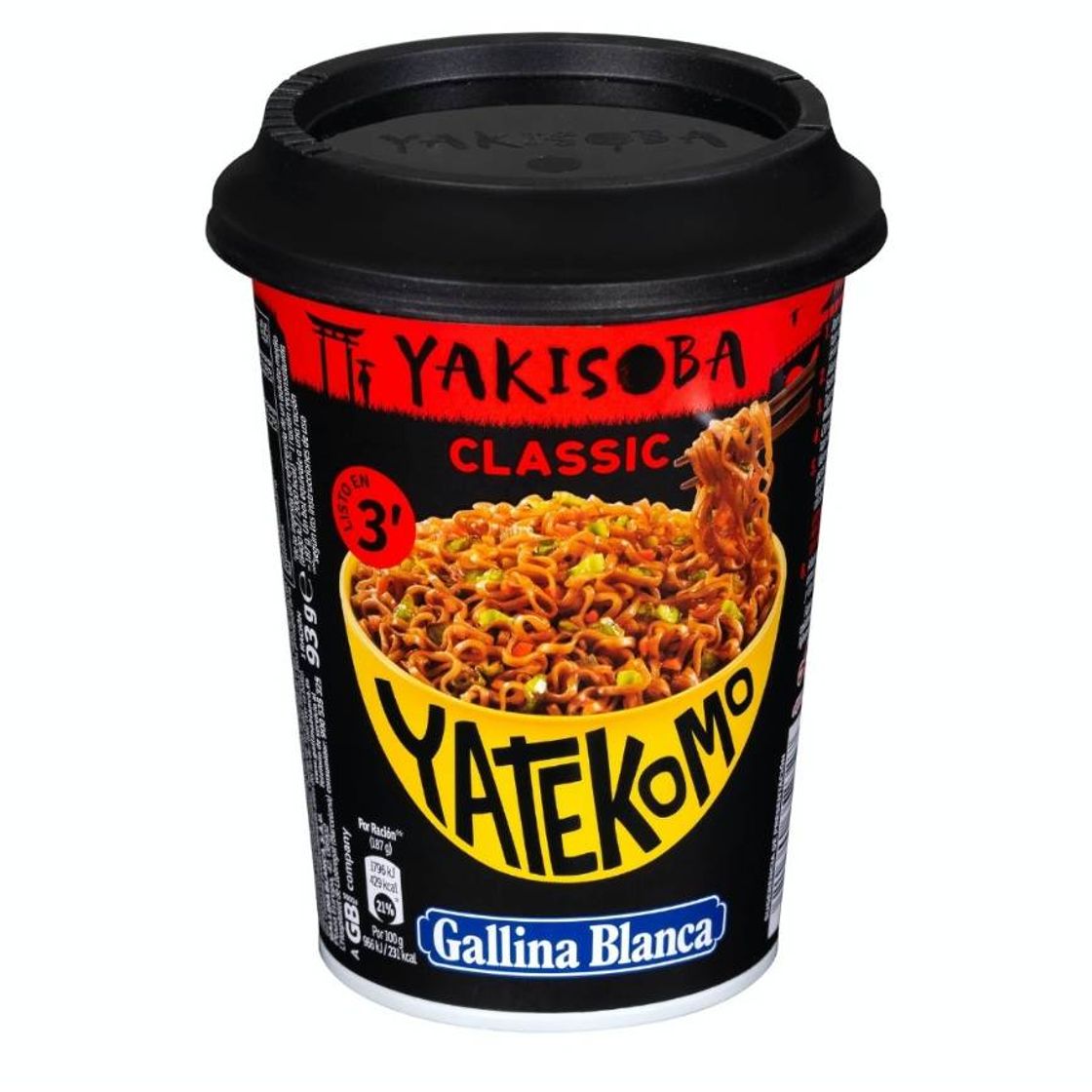 Moda Fideos Orientales Yakisoba Classic Gallina Blanca 