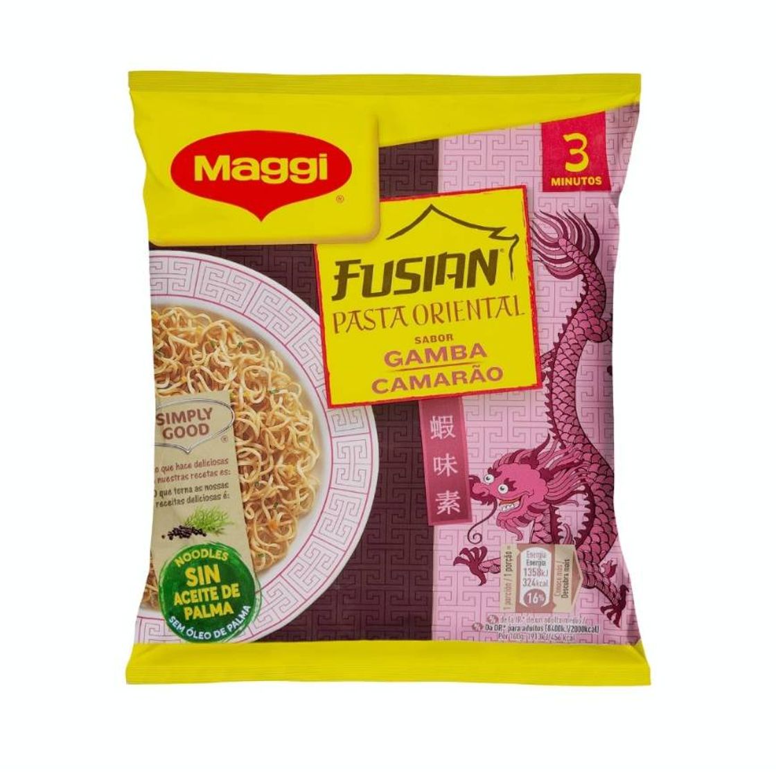 Moda Pasta Oriental Sabor Gamba Maggi