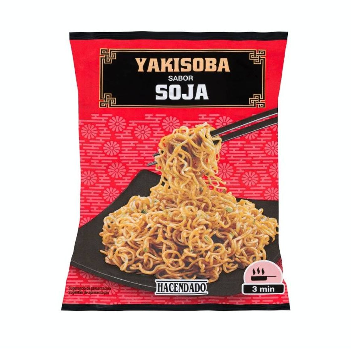 Moda Fideos Orientales Yakisoba Soja Hacendado