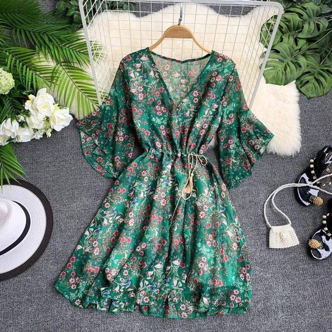 Moda Vestido floral