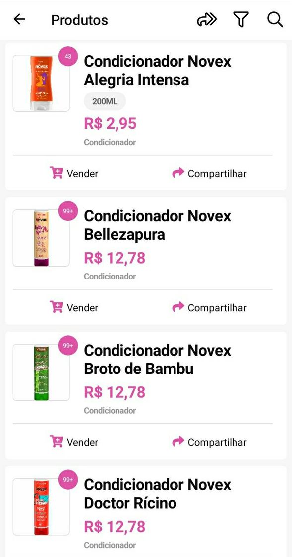 Fashion Produtos da Embelleze