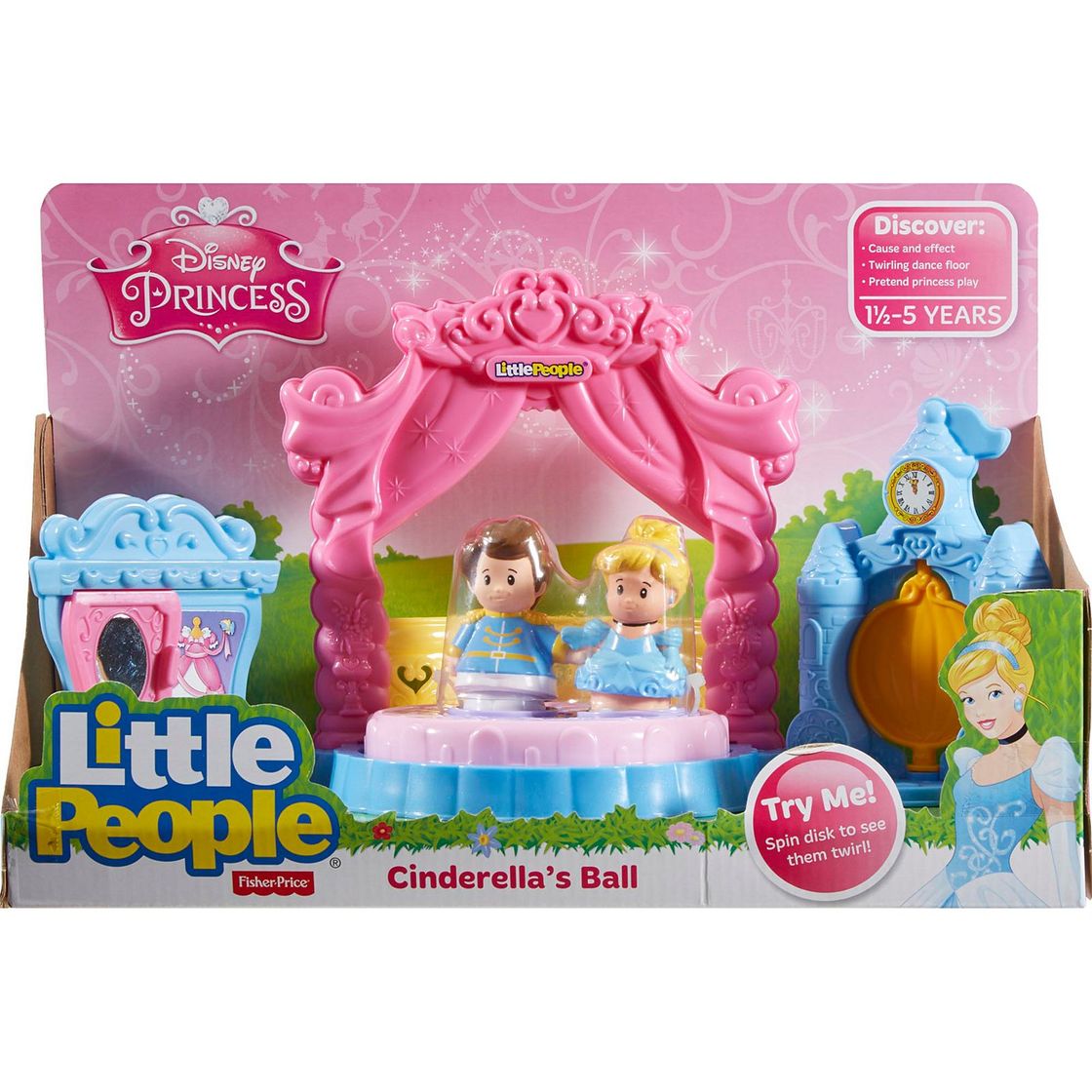 Moda Little people cenicienta gran baile 